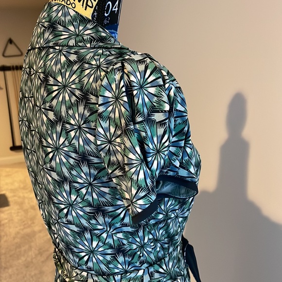 BCBGMaxAzria Green Wrap Dress – Size Small (S) - Picture 8 of 13